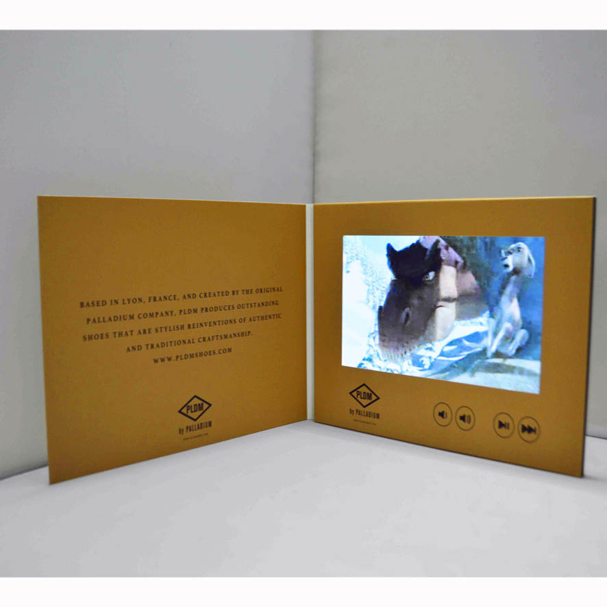 10.1 inch video greeting card